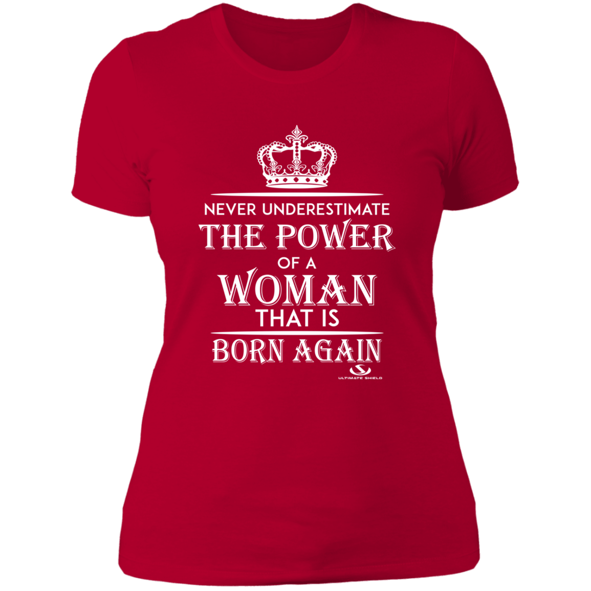 Born Again Woman Premium Tee