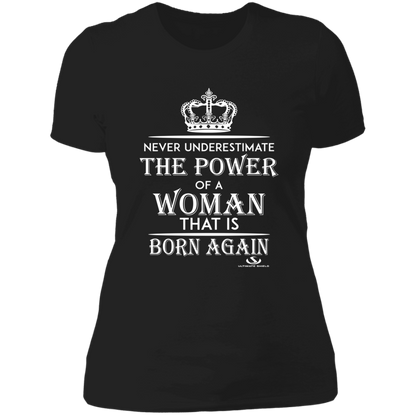 Born Again Woman Premium Tee