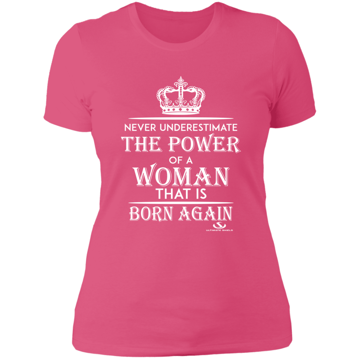 Born Again Woman Premium Tee